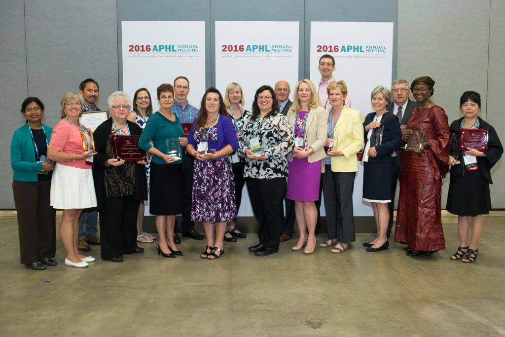 2016 APHL award winners -- congratulations to all!