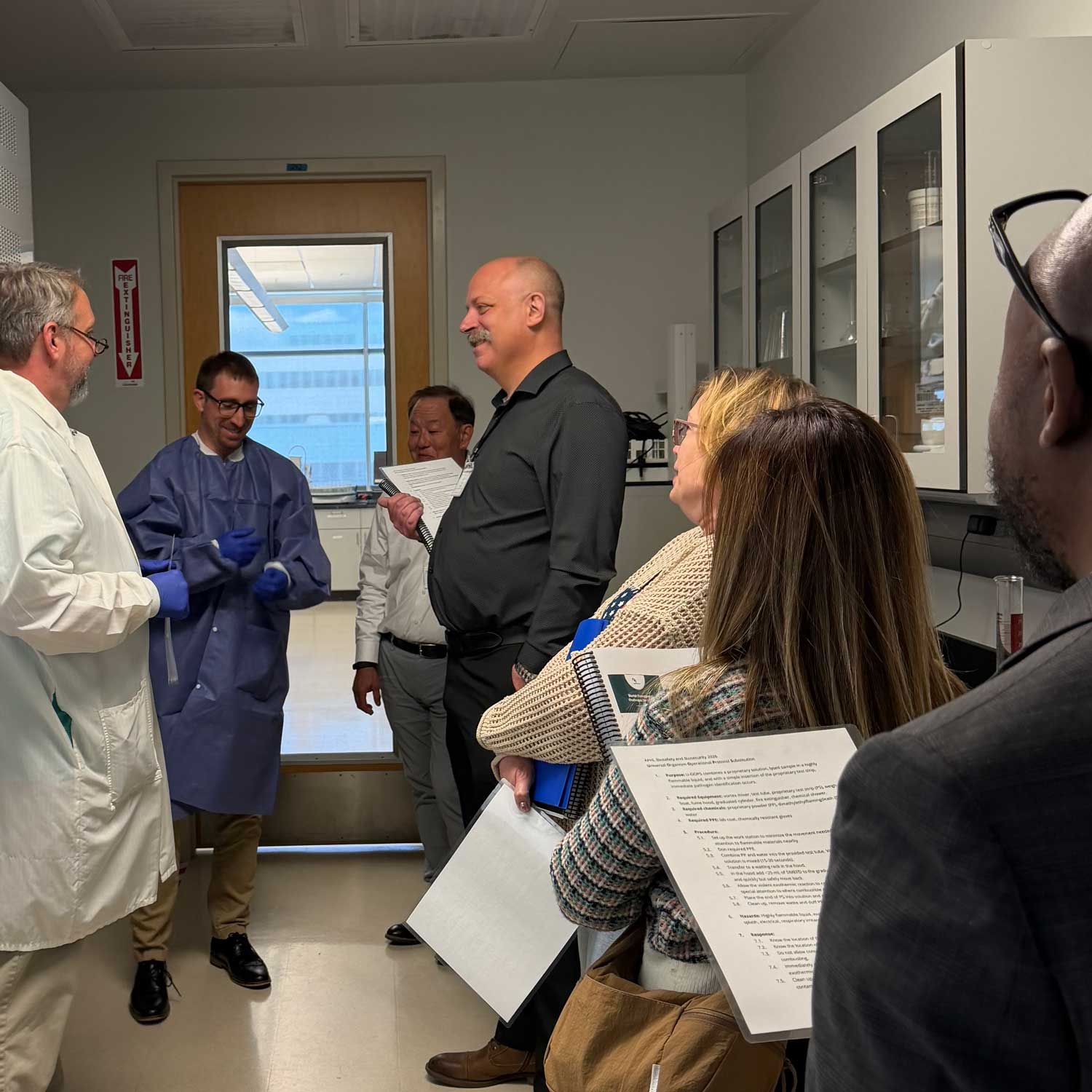 One of four interactive rotational exercises during the APHL Biorisk Management Workshop, May 19-21, 2026.