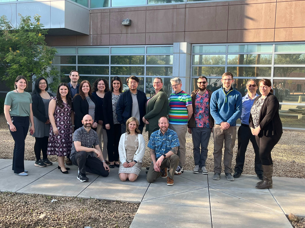 A group photo of ELP C17 members attending an in-person ELP session in Phoenix, AZ.