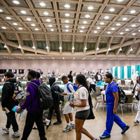 A group of students attend the 2026 APHL Annual Conference.