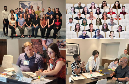 Emerging Leader Program Cohort 19 virtual and hybrid participants.