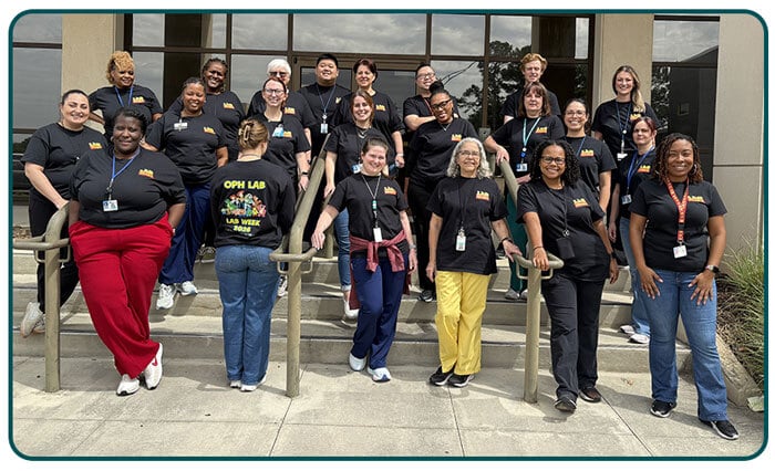 Lab Week 2026 at the LDH Bureau of Laboratory Services. Photo: LDH Bureau of Laboratory Services.