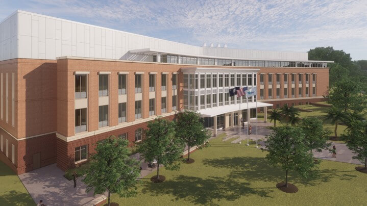 A rendering of the new laboratory, slated to open July 2026. Photo: SCDES.