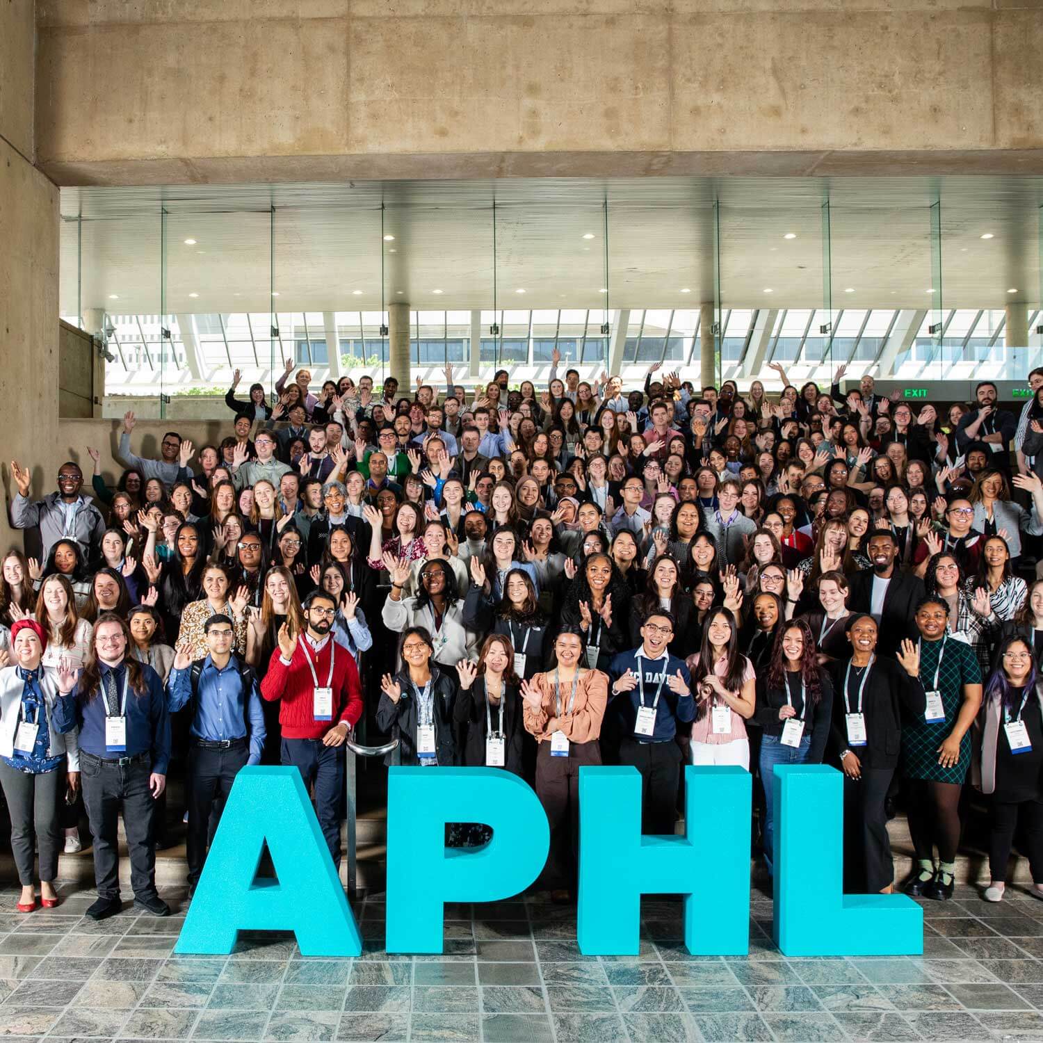 A group shot of all of the fellows at APHL 2026.